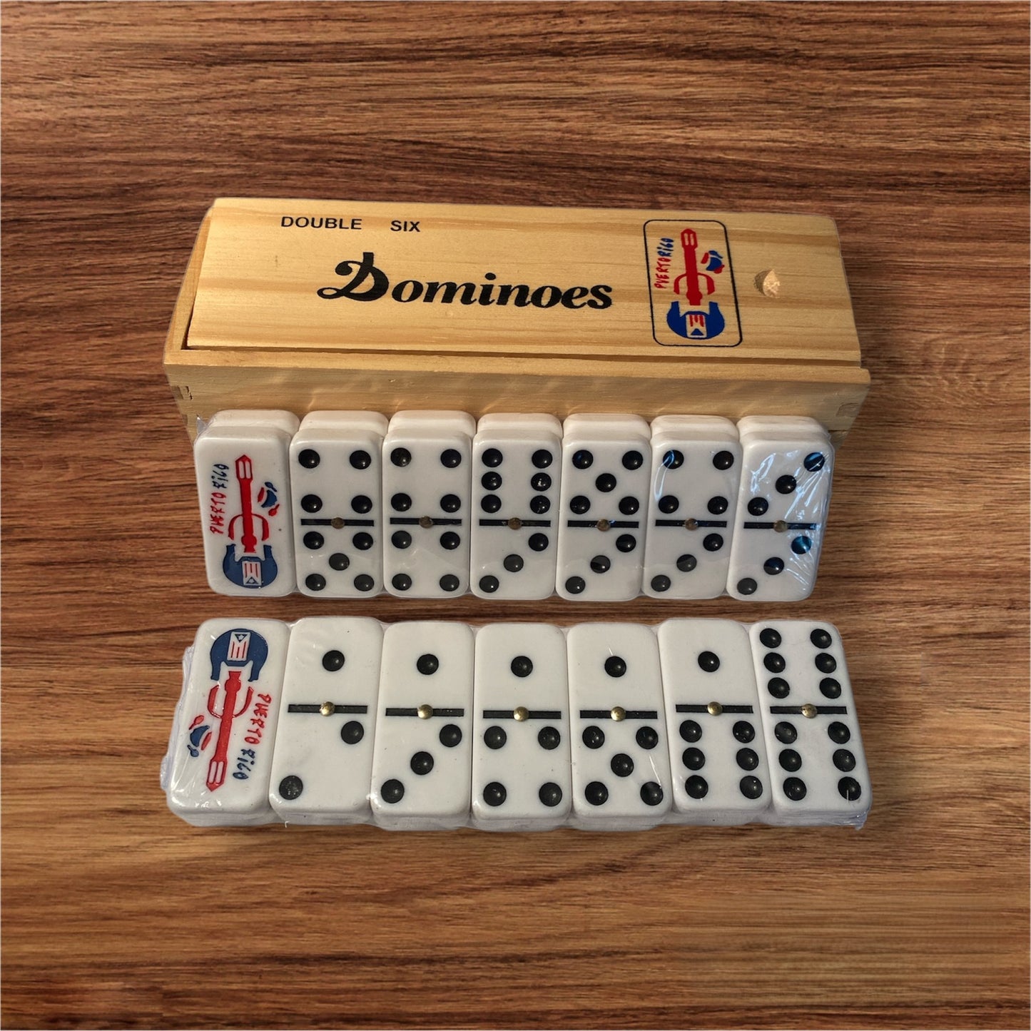 Dominoes Mediano Double Six - Puerto Rico