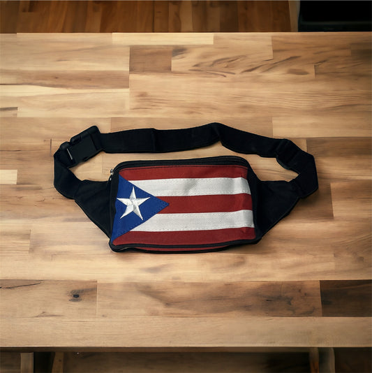 Canguro con la Bandera de Puerto Rico